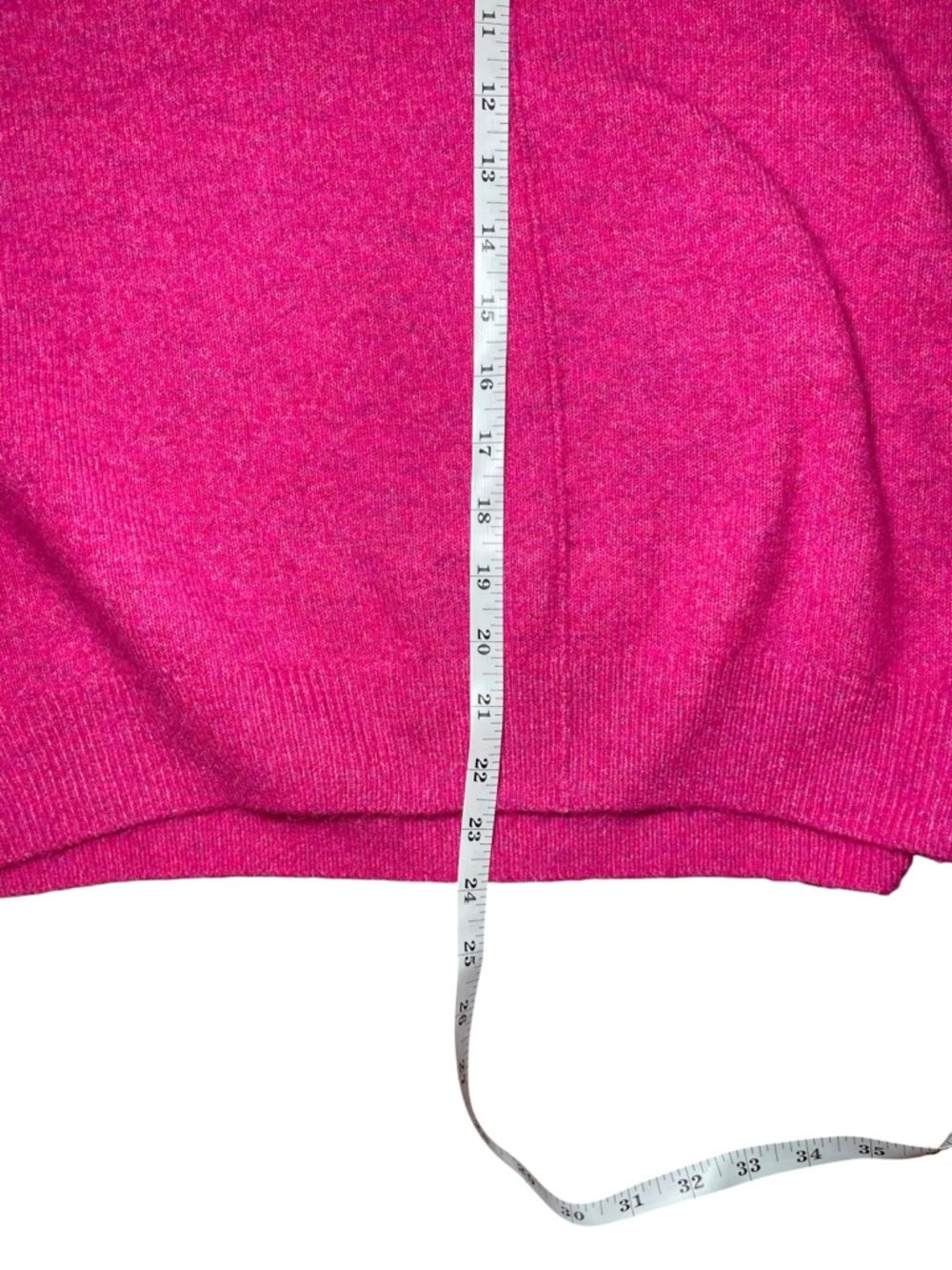 Vince Camuto Women's Soft Knit Long Sleeve Fuchsia Crewneck Sweater Size XL - Picture 12 of 14